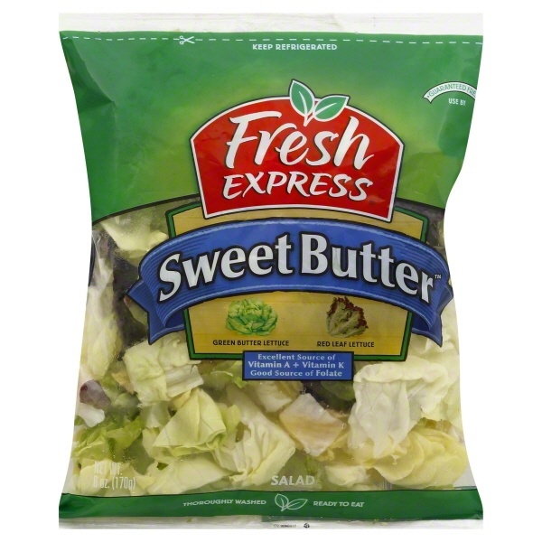 slide 1 of 1, Fresh Express Sweet Butter Salad, 6 oz