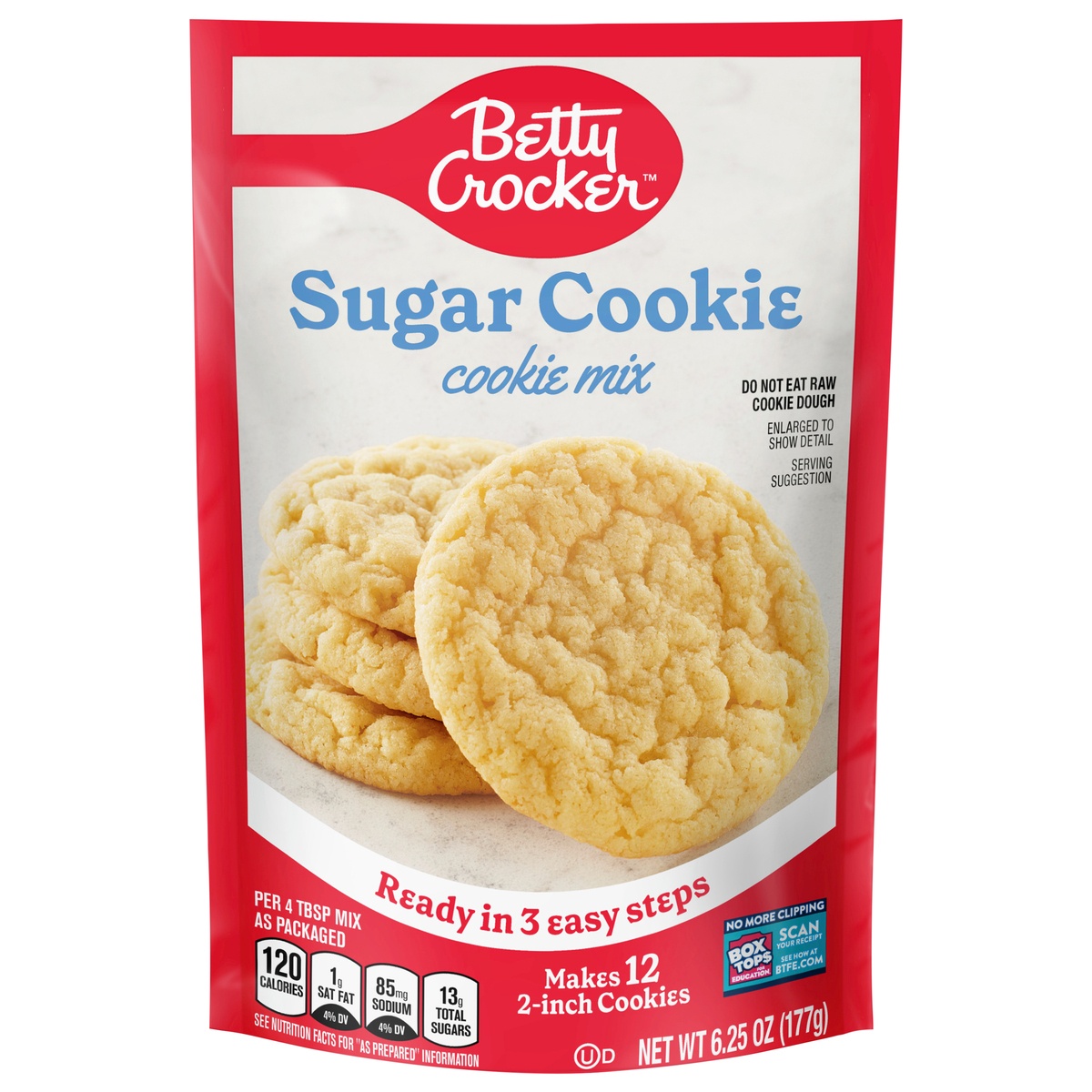 slide 1 of 1, Betty Crocker Sugar Snack Size Cookie Mix, 6.25 oz, 6.25 oz