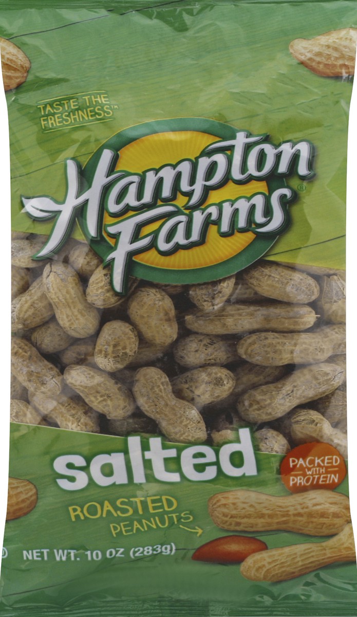 slide 1 of 8, Hampton Farms Peanuts 10 oz, 10 oz