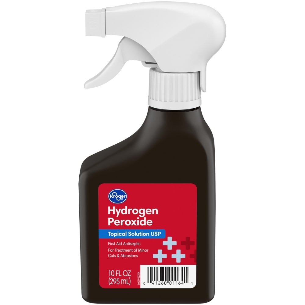 slide 1 of 1, Kroger Hydrogen Peroxide Spray, 10 oz