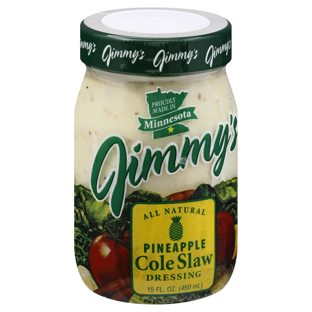 slide 2 of 9, Jimmy's Pineapple Cole Slaw Dressing, 15 oz