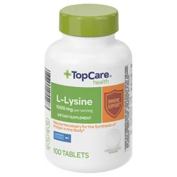 TopCare Lysine Tabs