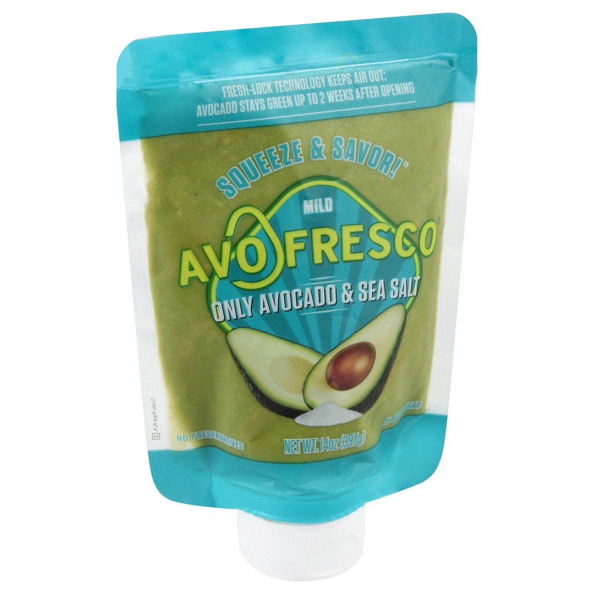 slide 4 of 4, Uhp Ret Mild Avocado & Seasalt - 14 OZ, 14 oz