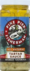 Pike Pier Fisherman Pike Place Fshmarket Tartar Sauce - 8.5 oz