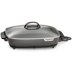 Presto 16 inch Electric Slimline Skillet with Glass Cover