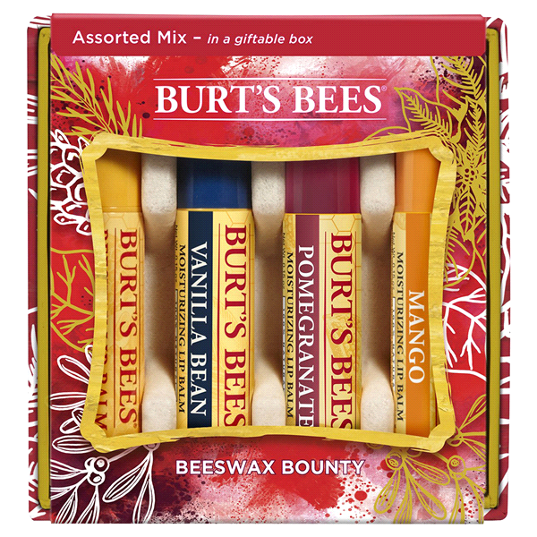 slide 1 of 1, Burt's Bees Beeswax Bounty - Assorted Mix, 4 ct