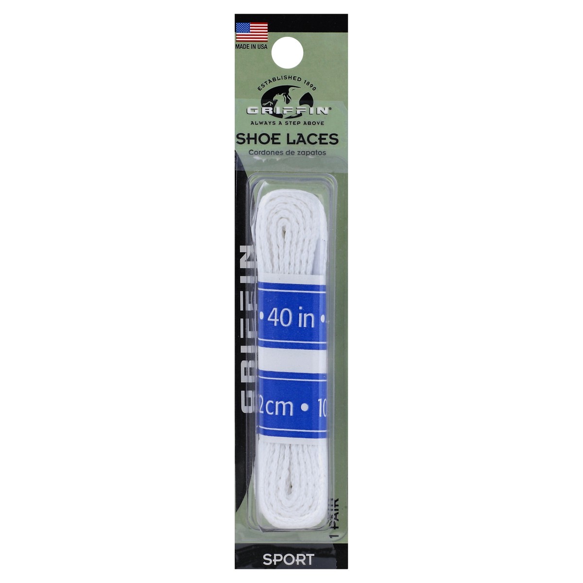 slide 3 of 3, Griffin Bros. Griffin All Pro White 40 In - Each, 