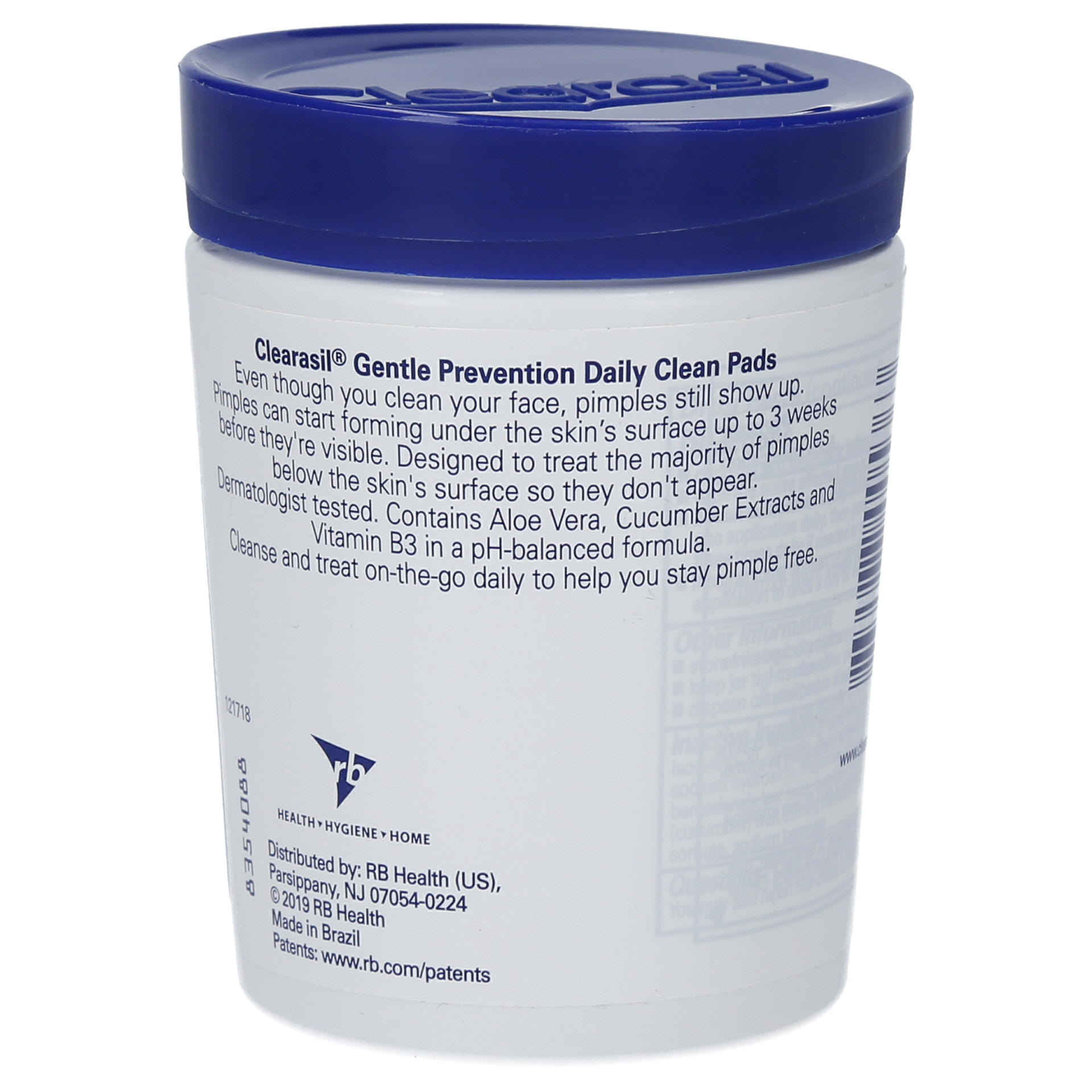 slide 4 of 9, Clearasil Gentle Prevention Daily Clear Hydra Blast Pads, 90 ct