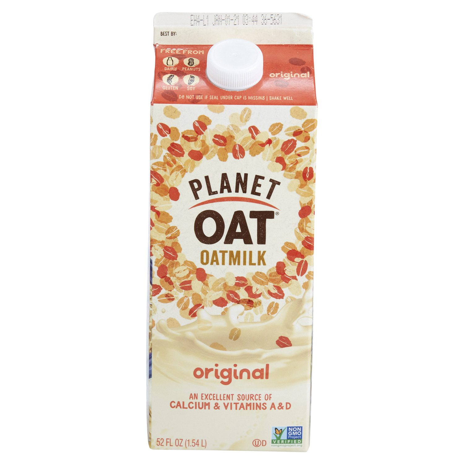 slide 1 of 2, Planet Oat Original Oatmilk, 52 oz, 52 fl oz