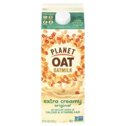 Planet Oat Extra Creamy Original Oatmilk, 52 oz