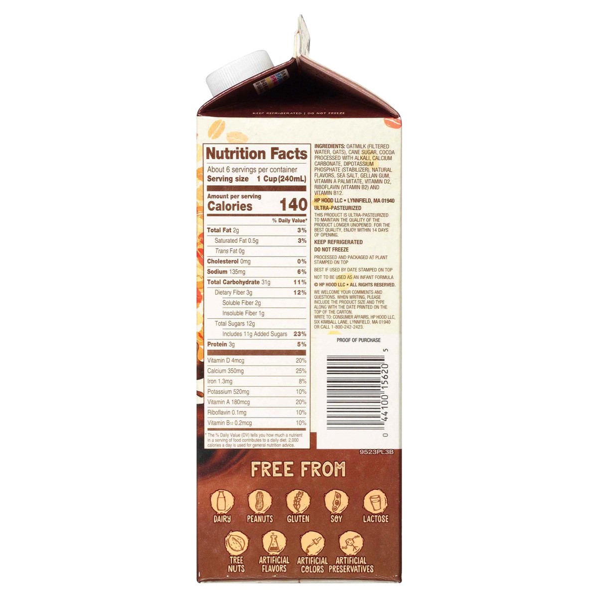 slide 2 of 2, Planet Oat Dark Chocolate Oatmilk, 52 oz, 52 fl oz