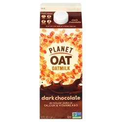 Planet Oat Dark Chocolate Oatmilk, 52 oz