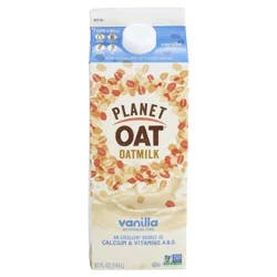 Planet Oat Vanilla Oatmilk, 52 oz