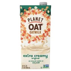 Planet Oat Extra Creamy Shelf-Stable Oatmilk, 32 oz