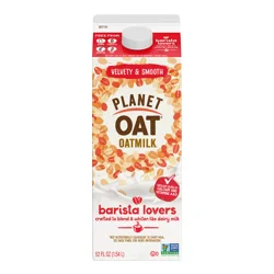 Planet Oat Barista Lovers Oatmilk, 52 oz