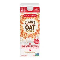Planet Oat Barista Lovers Oatmilk, 52 oz