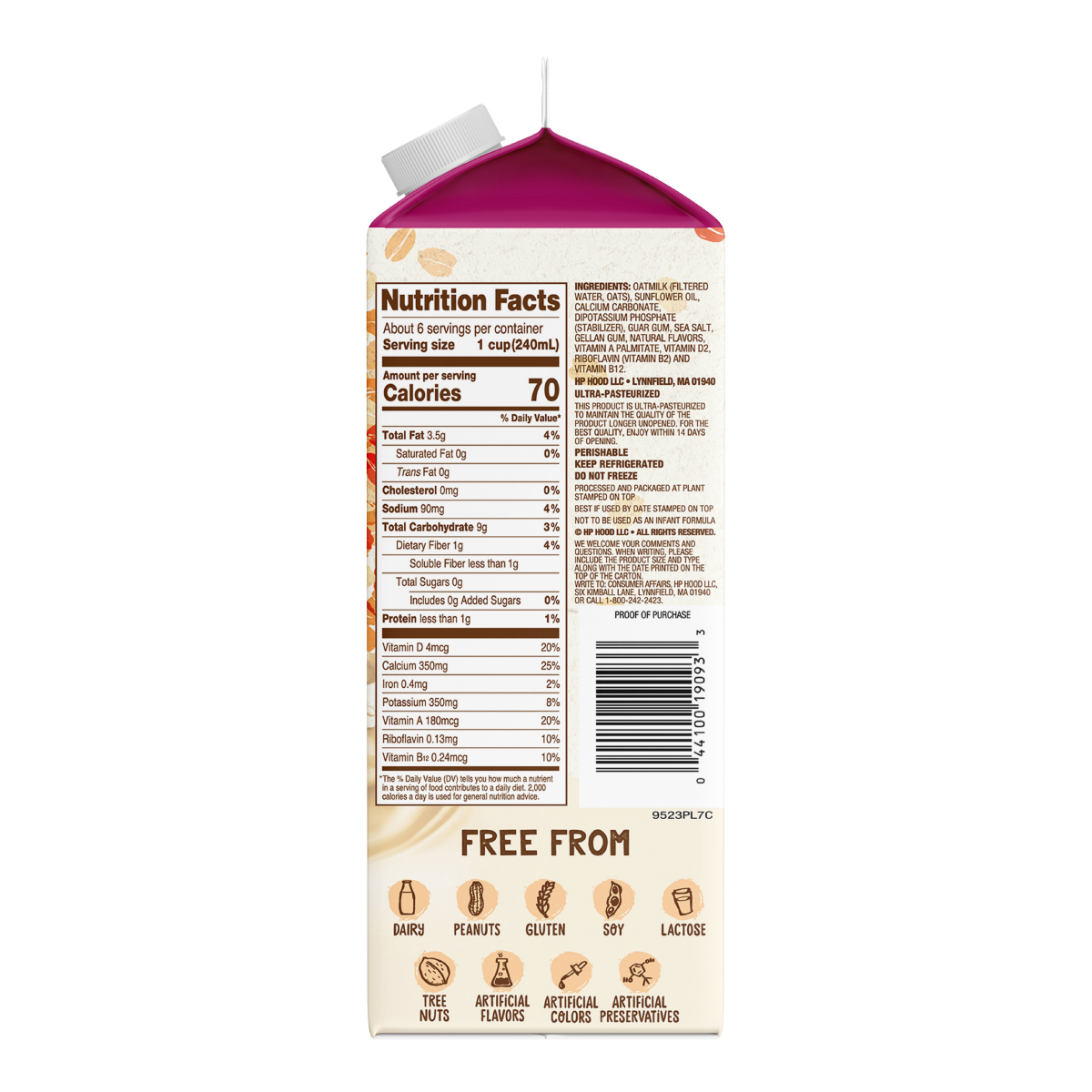 slide 2 of 2, Planet Oat Unsweetened Extra Creamy Oatmilk- 52 fl oz, 52 fl oz