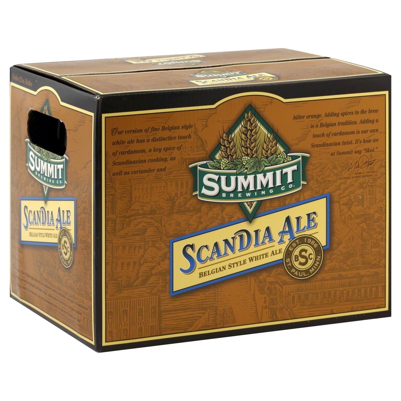 slide 1 of 1, Summit Scandia Ale Bottles, 12 ct; 12 fl oz