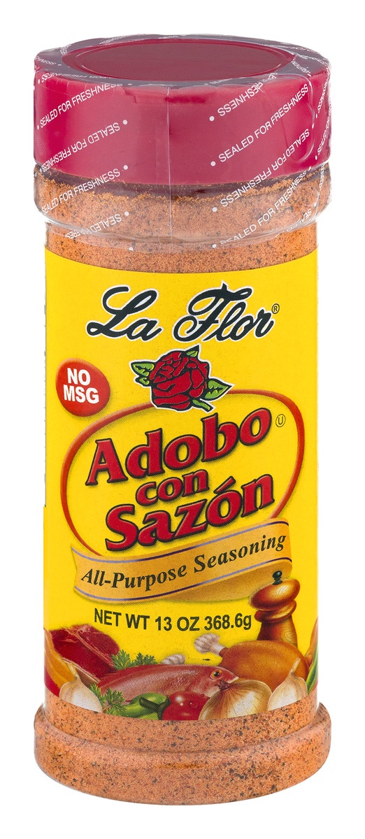 slide 1 of 1, La Flor Spices Adobo With Sazon - 13 oz, 13 oz