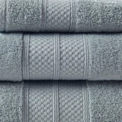 Modavari Luxury Turkish Washcloth - Blue Fog
