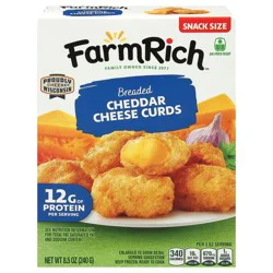 Farm Rich Breaded Mozzarella Sticks Snack Size 8.5 oz