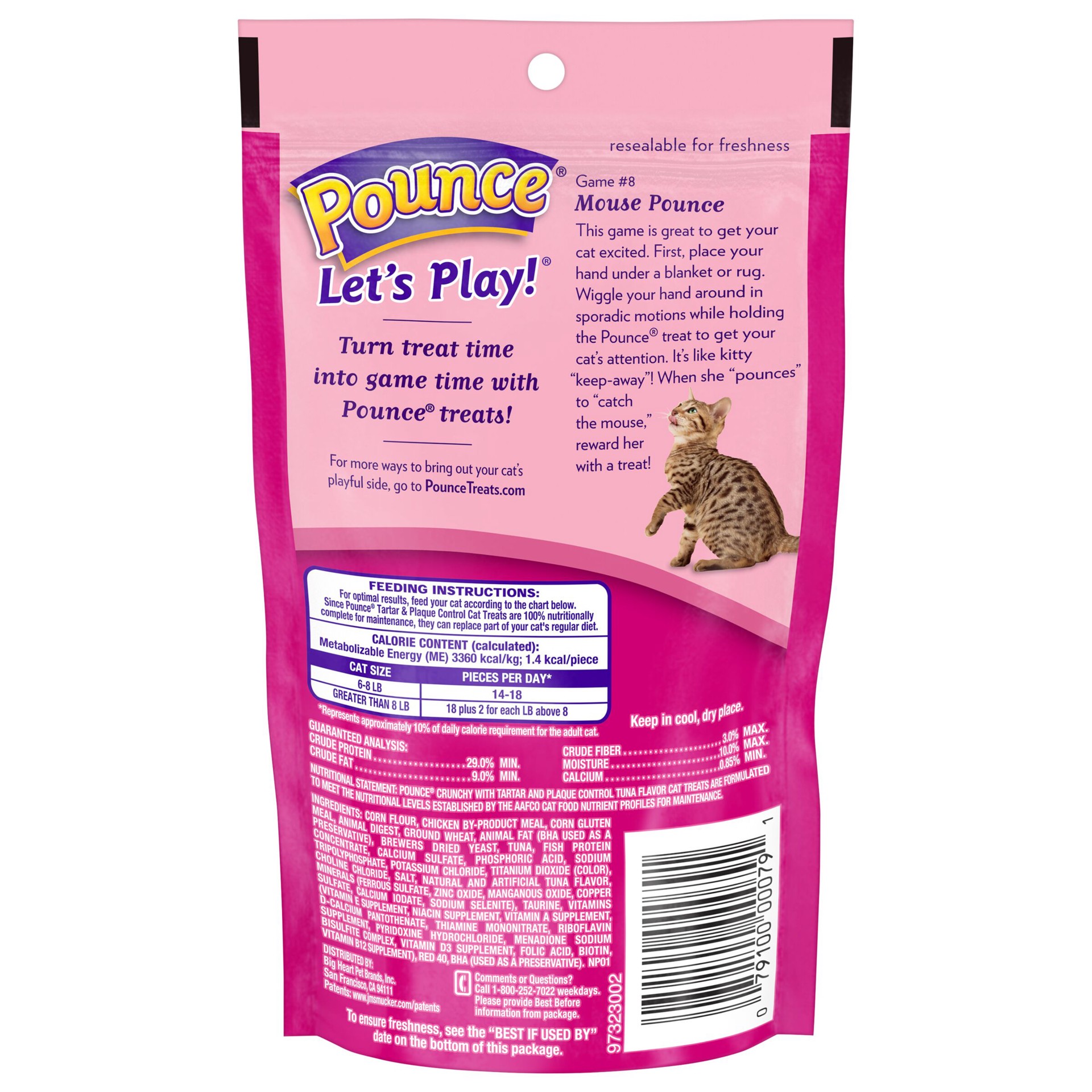 slide 3 of 5, Pounce Cat Treats 2.1 oz, 2.1 oz