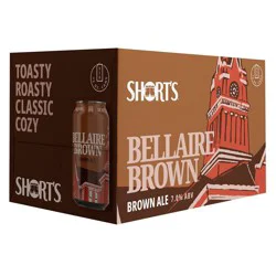 Short's Brew Bellaire Brown Ale Beer - 6 pk 12 fl oz Cans