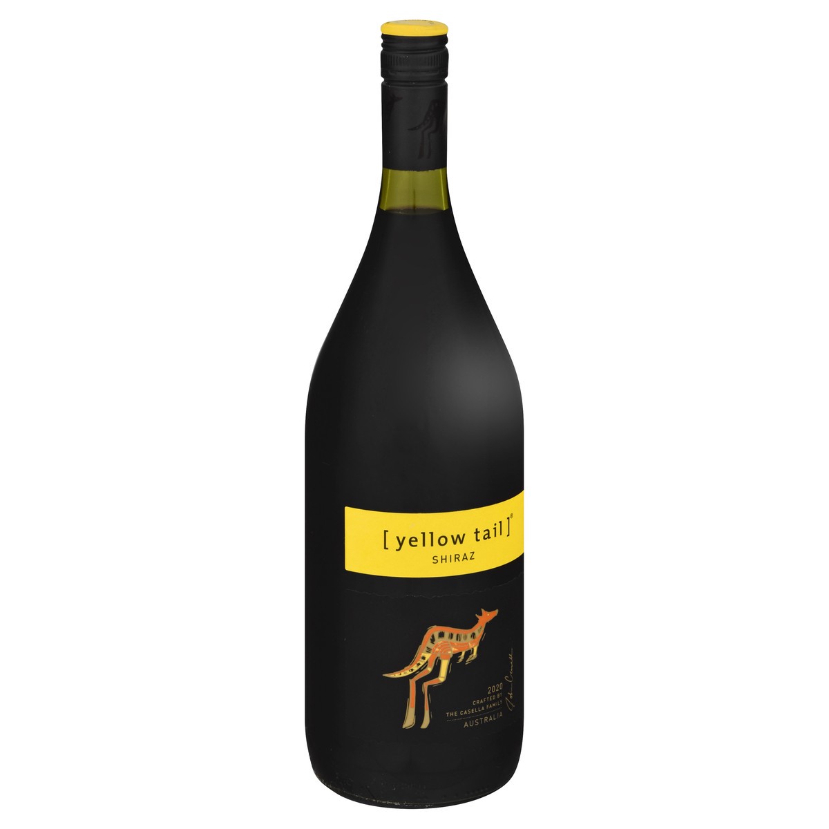 slide 6 of 9, [yellow tail] Australia Shiraz 1.5 l, 1.50 liter