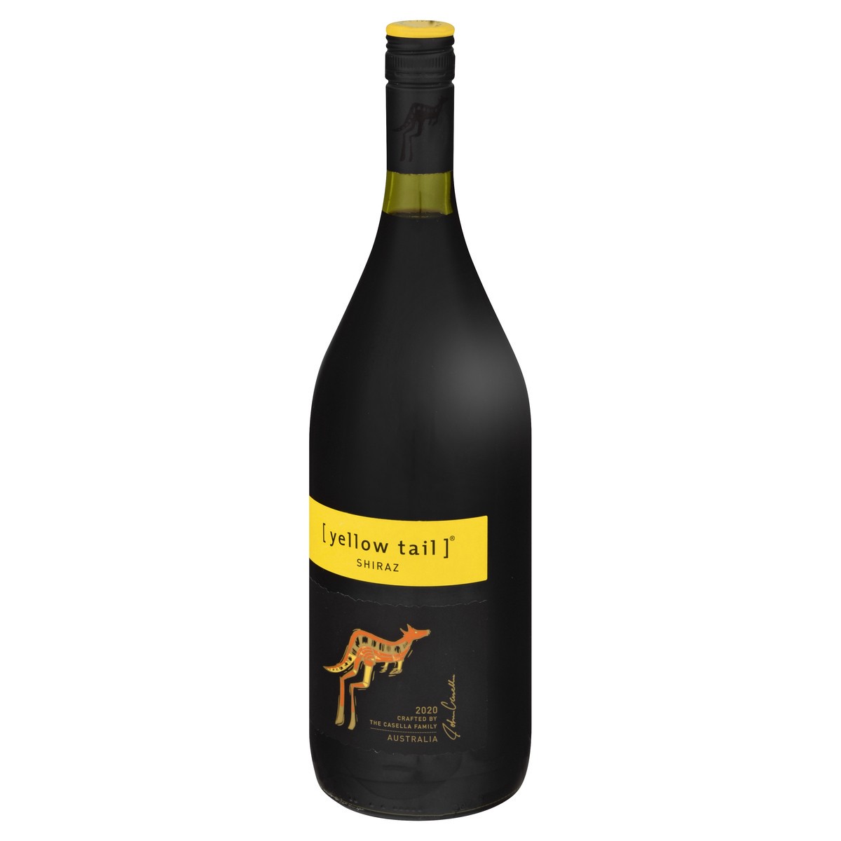 slide 7 of 9, [yellow tail] Australia Shiraz 1.5 l, 1.50 liter