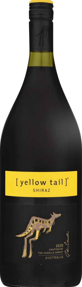 slide 9 of 9, [yellow tail] Australia Shiraz 1.5 l, 1.50 liter