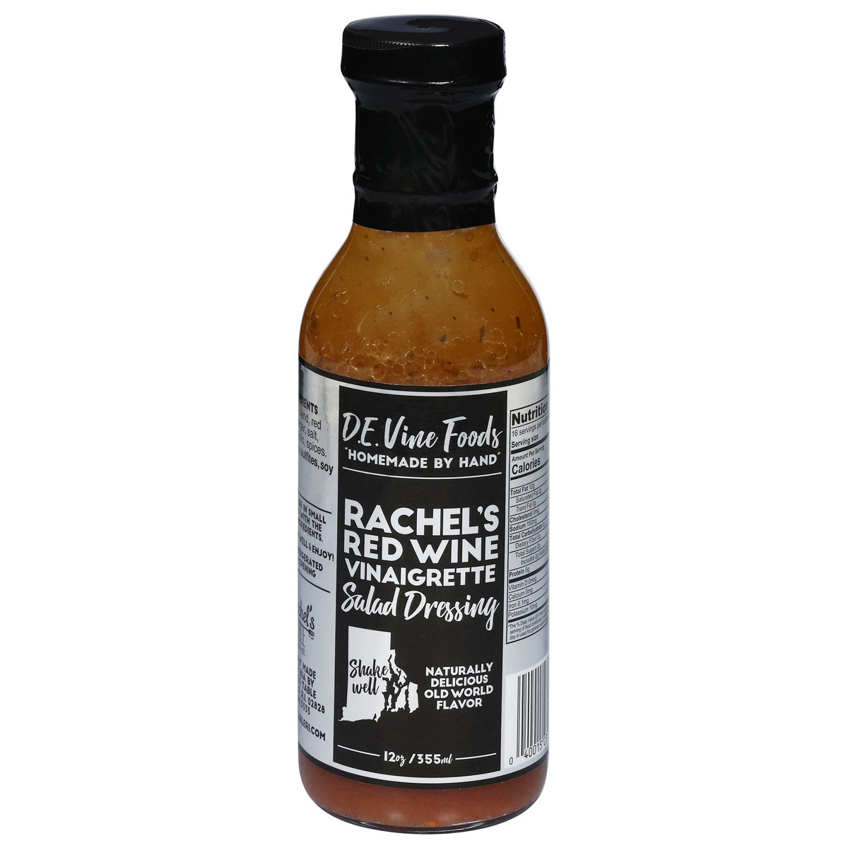slide 4 of 4, D.E. Vine Foods Rachel's Red Wine Vinaigrette Salad Dressing 12 oz, 12 oz