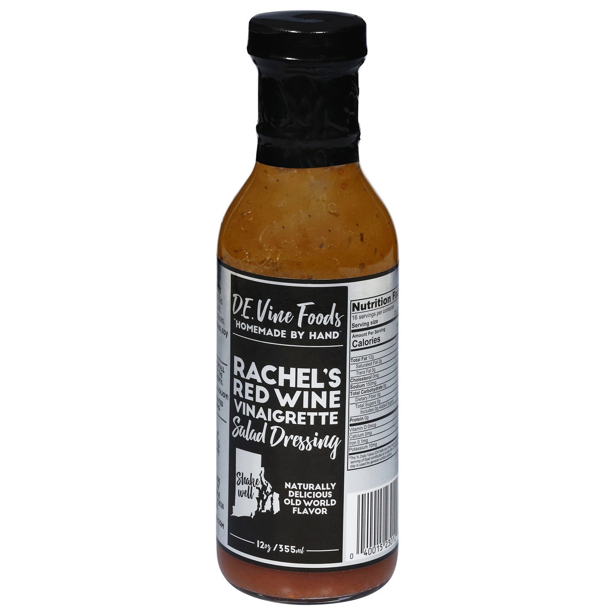 slide 2 of 4, D.E. Vine Foods Rachel's Red Wine Vinaigrette Salad Dressing 12 oz, 12 oz
