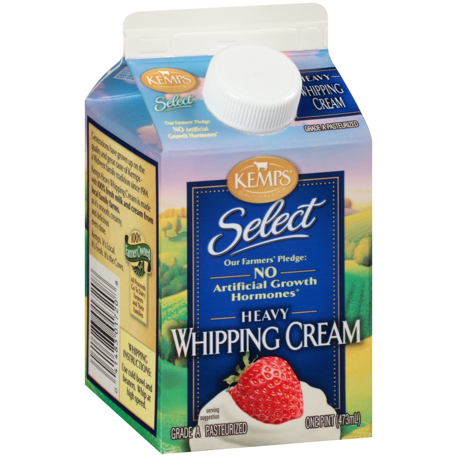slide 2 of 8, Kemps Heavy Whipping Cream All Natural, 16 fl oz