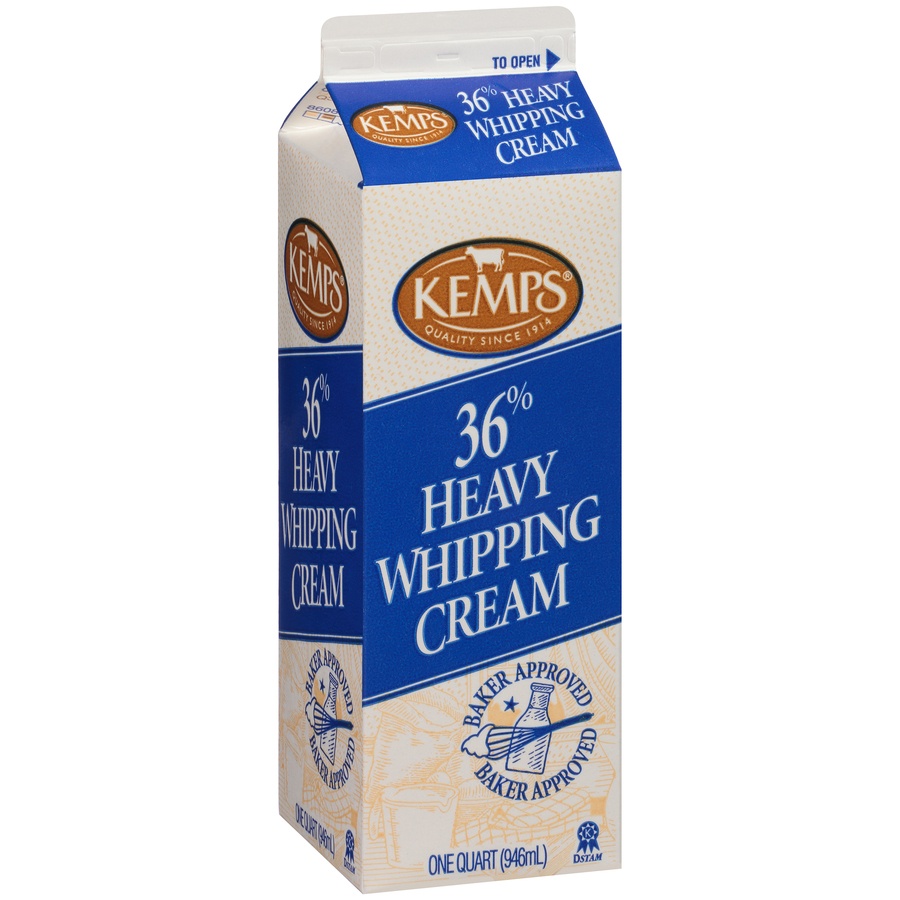 slide 8 of 8, Kemps Heavy Whipping Cream All Natural, 32 fl oz