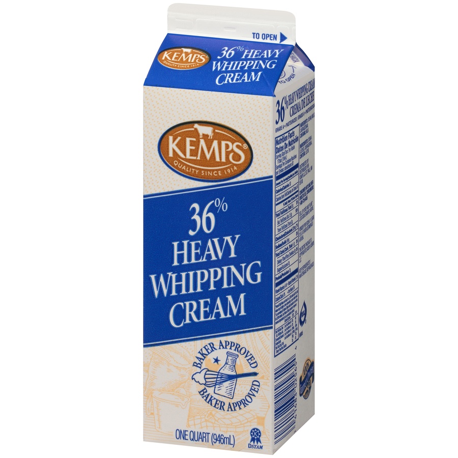 slide 4 of 8, Kemps Heavy Whipping Cream All Natural, 32 fl oz