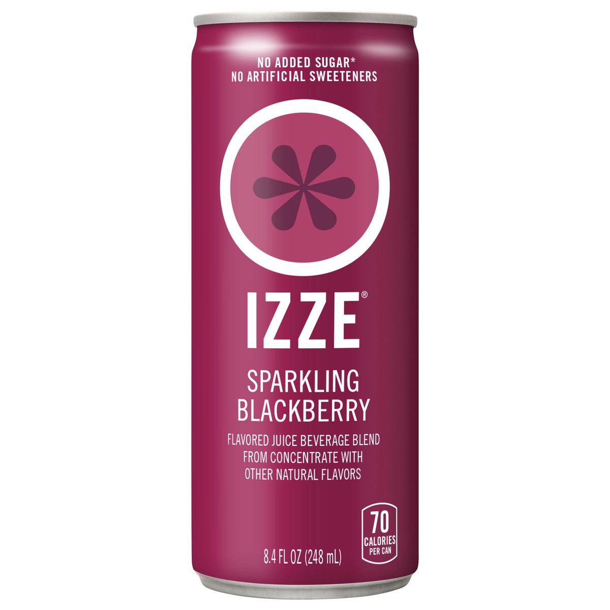 slide 1 of 7, IZZE Sparkling Blackberry Juice Beverage- 8.4 fl oz, 8.4 fl oz