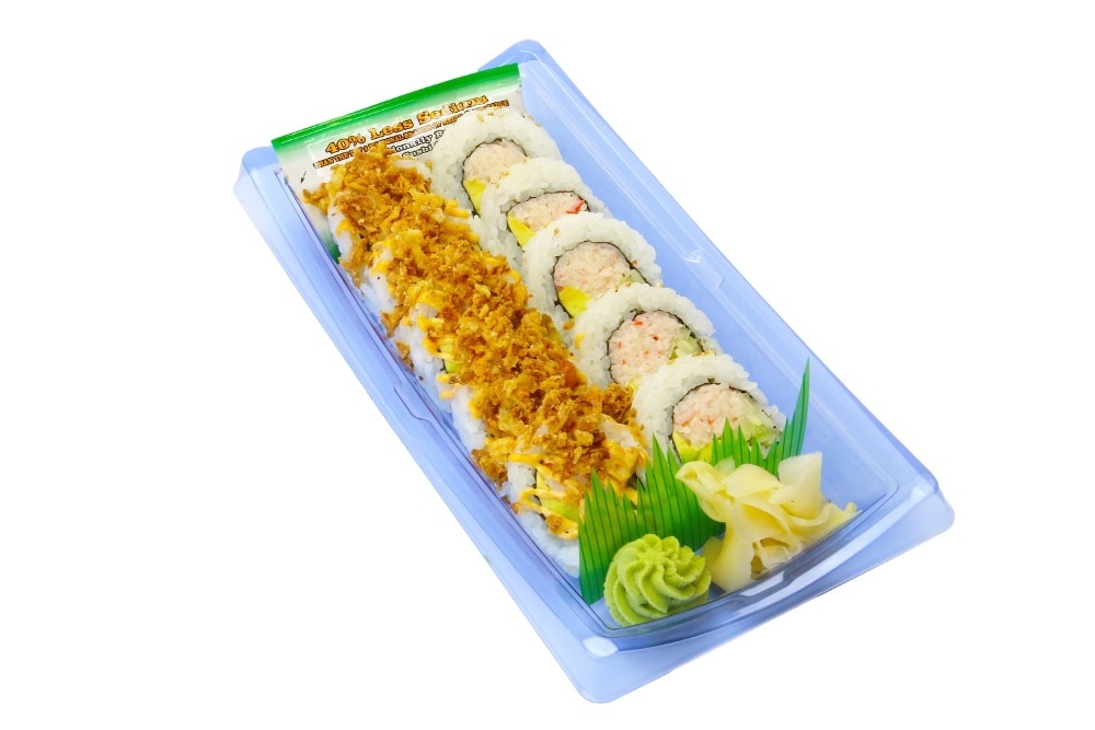 slide 1 of 1, AFC Duo Combo Crunchy CA & CA Salad Roll, 1 ct