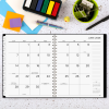 slide 2 of 21, Mead BIG PLANS Academic 2025-2026 Weekly Monthly Planner, Black, Large, 8 1/2" x 11", 11 in