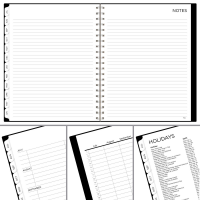 slide 11 of 21, Mead BIG PLANS Academic 2025-2026 Weekly Monthly Planner, Black, Large, 8 1/2" x 11", 11 in
