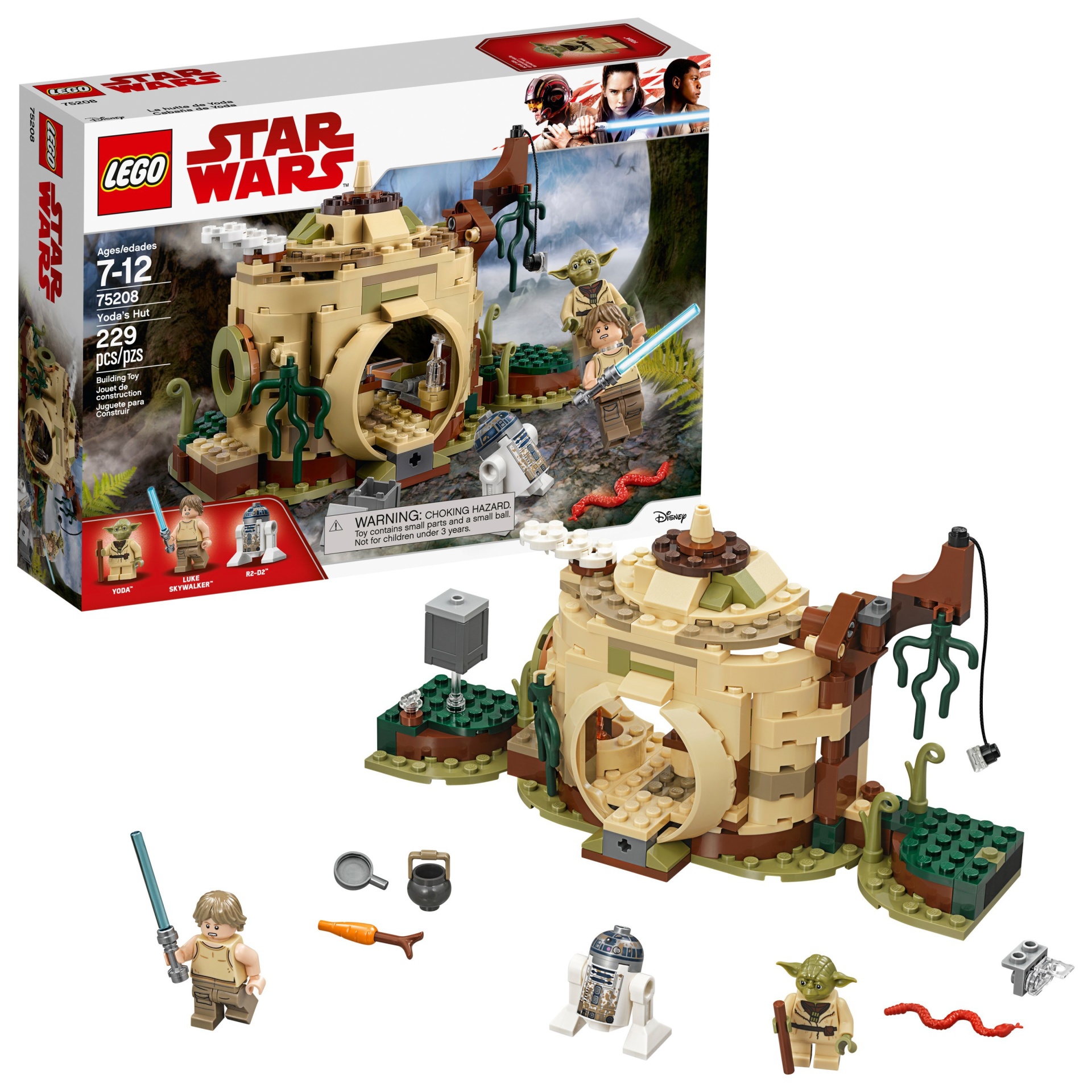 slide 1 of 1, LEGO Star Wars Yoda's Hut 75208, 1 ct