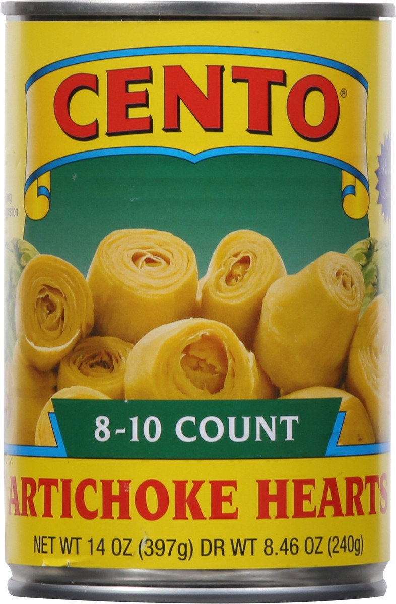 slide 10 of 13, Cento 8-10 Count Artichoke Hearts 14 oz, 14 oz