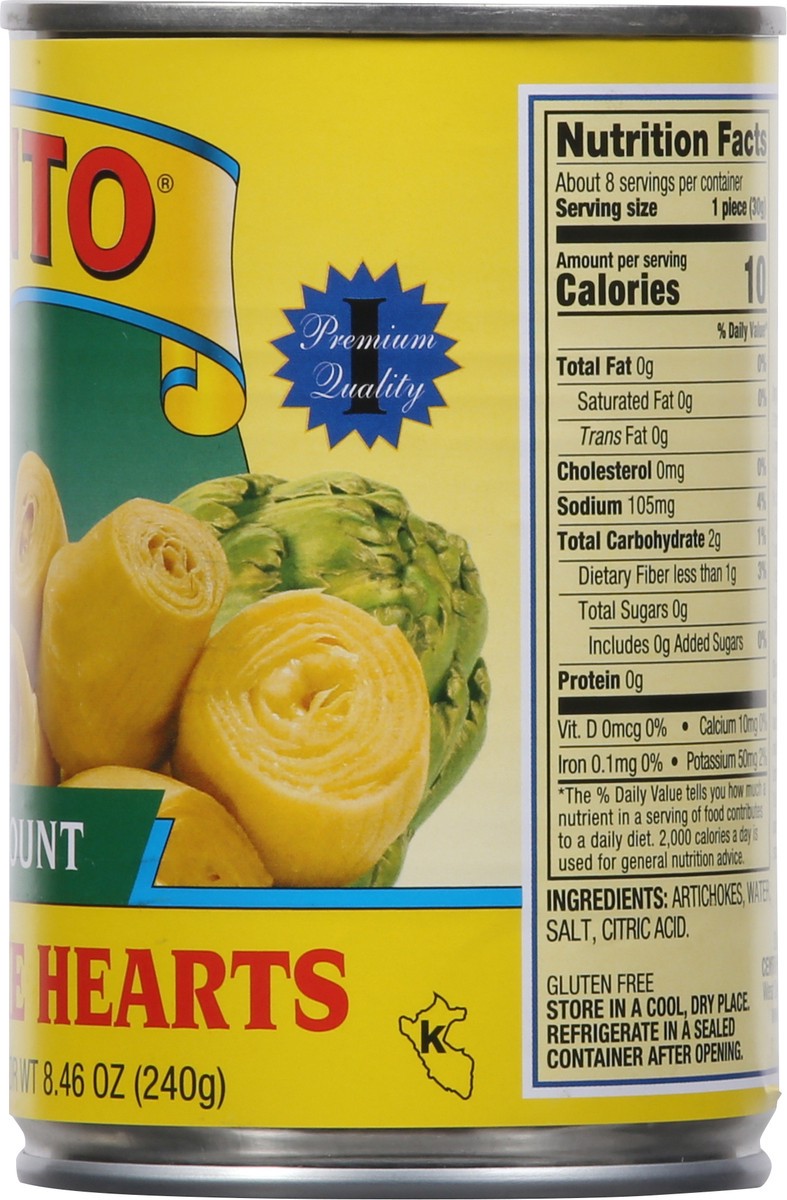 slide 9 of 13, Cento 8-10 Count Artichoke Hearts 14 oz, 14 oz