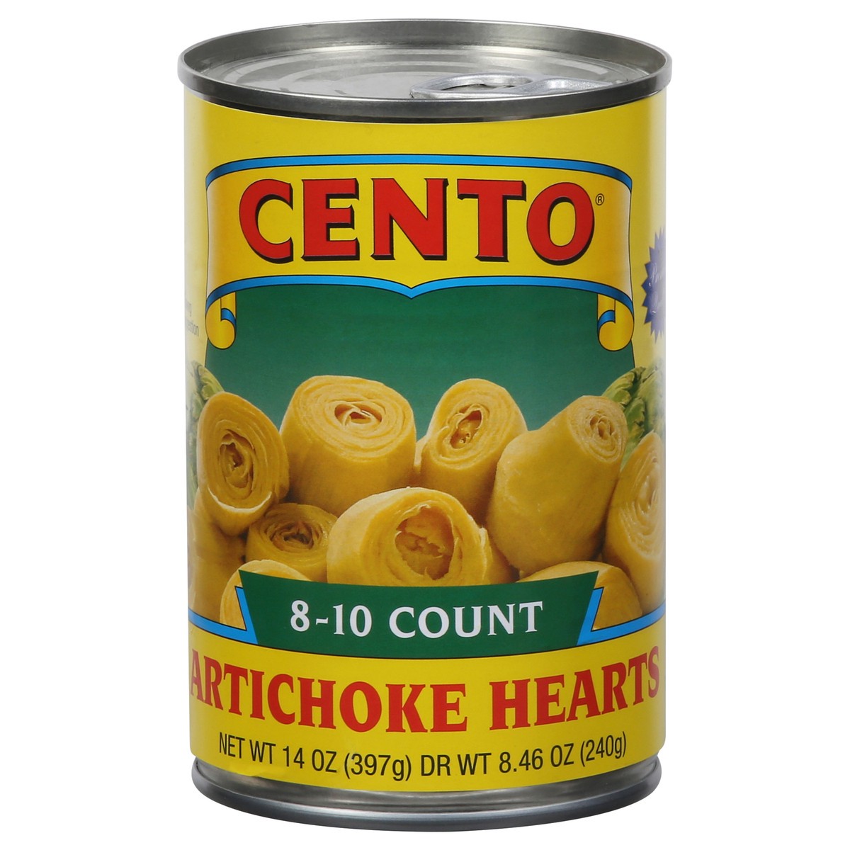 slide 1 of 13, Cento 8-10 Count Artichoke Hearts 14 oz, 14 oz