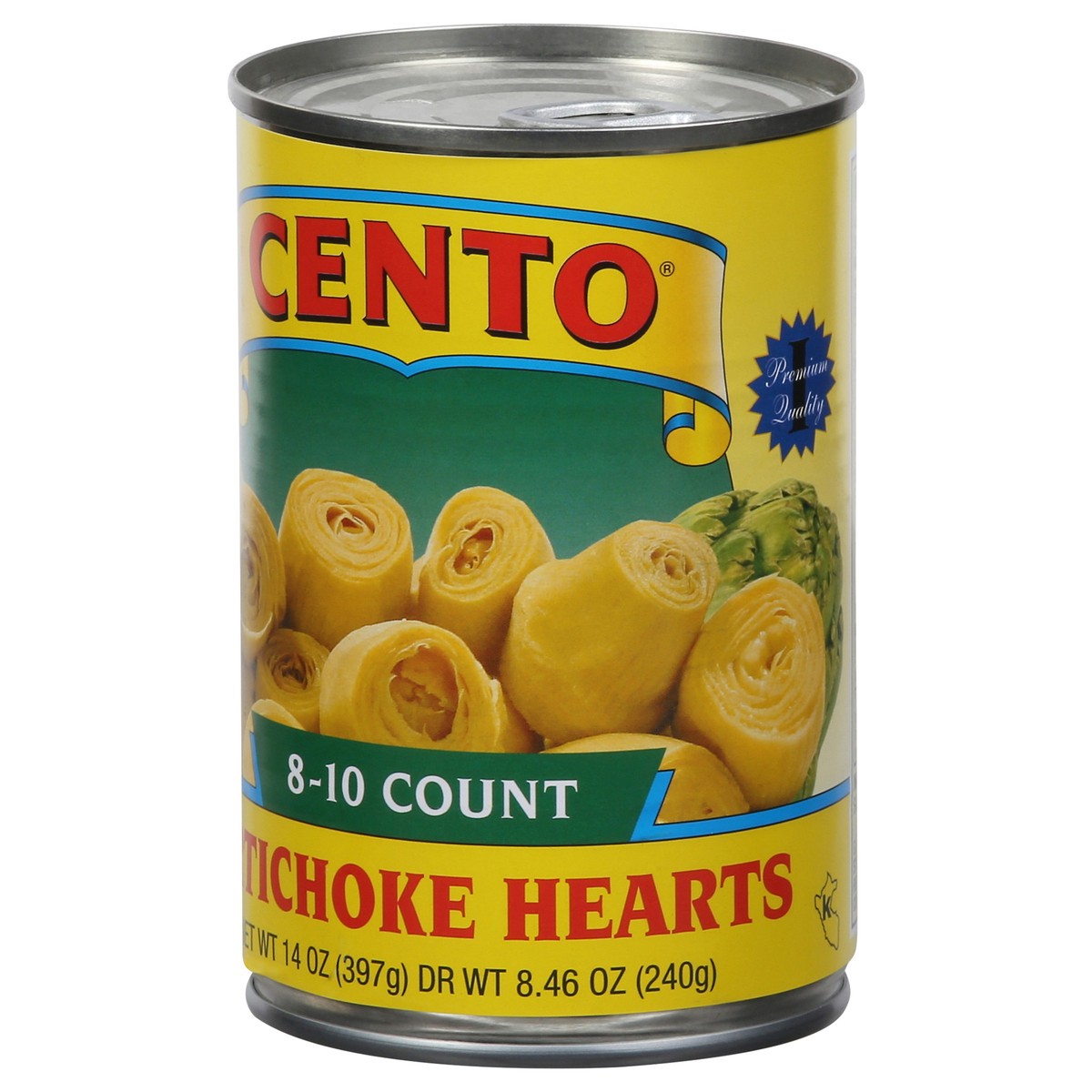 slide 13 of 13, Cento 8-10 Count Artichoke Hearts 14 oz, 14 oz