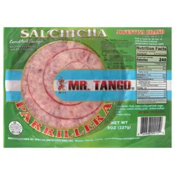 Argentina MR Tango Cured Pork Sausage 8 oz