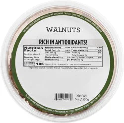 DSD Merchandisers Walnuts 6 oz