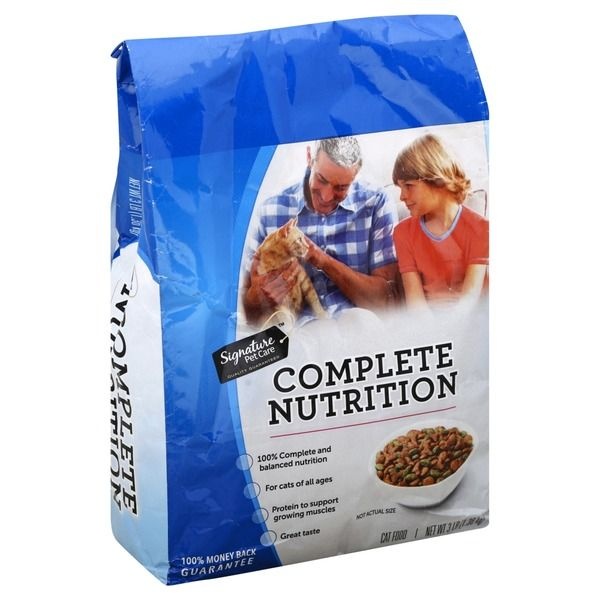 slide 1 of 1, Signature Cat Food, Complete Nutrition, 3 lb