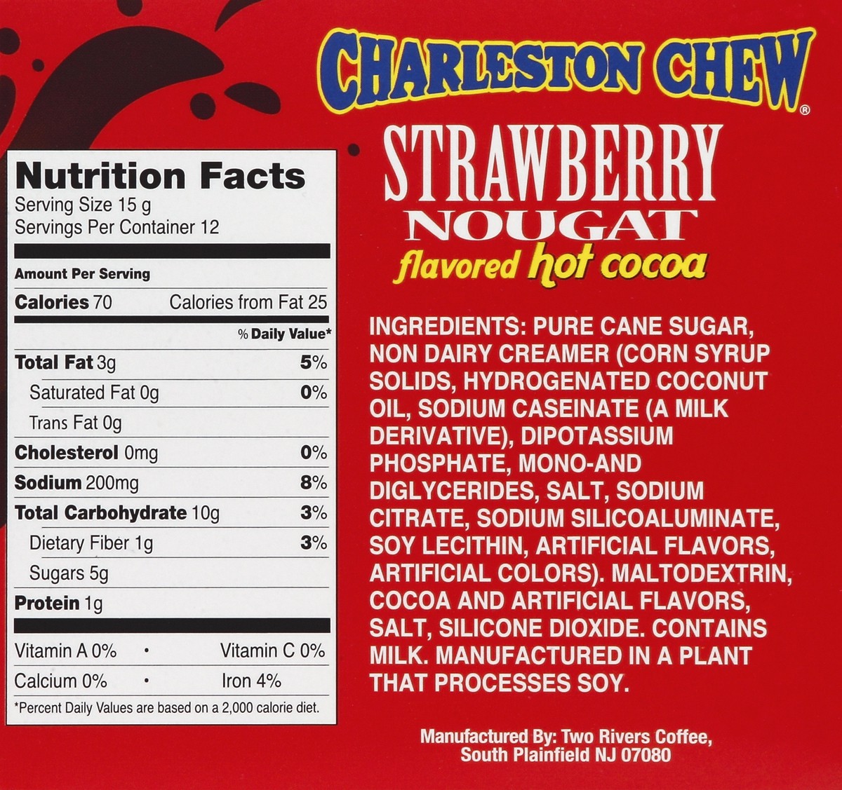 slide 3 of 5, Charleston Chew Hot Cocoa 12 ea, 12 ct