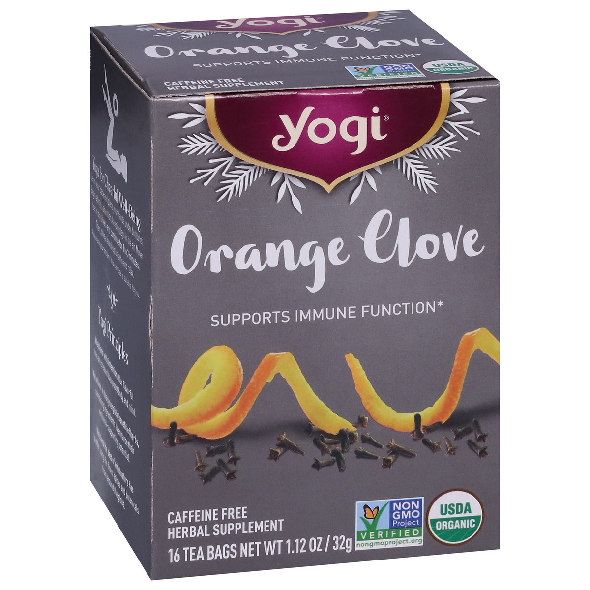 slide 3 of 9, Yogi Tea Orange Clove Tea, 16 ct