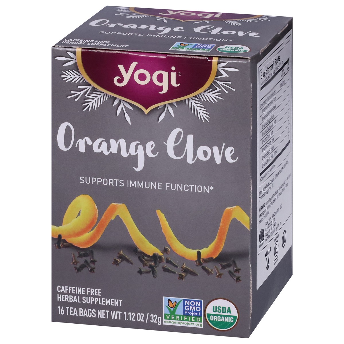 slide 9 of 9, Yogi Tea Orange Clove Tea, 16 ct